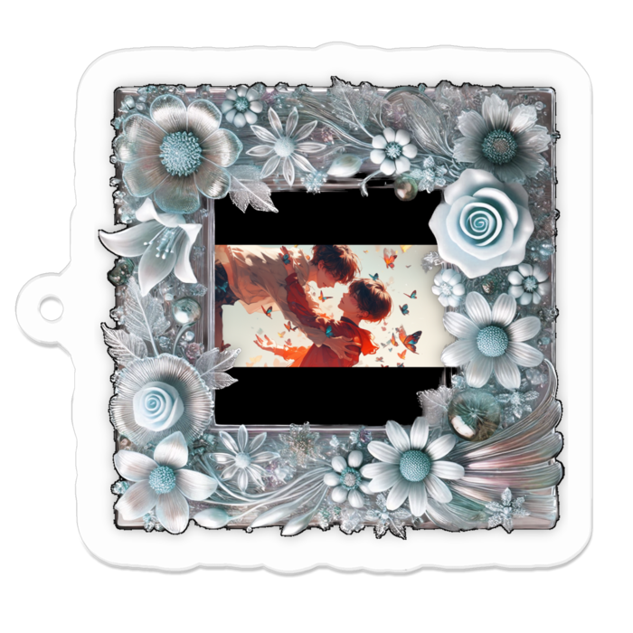 アクリルキーホルダー - 50 x 50 (mm)