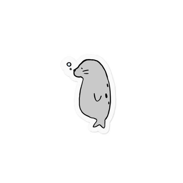 ステッカー - 100 x 100 (mm)