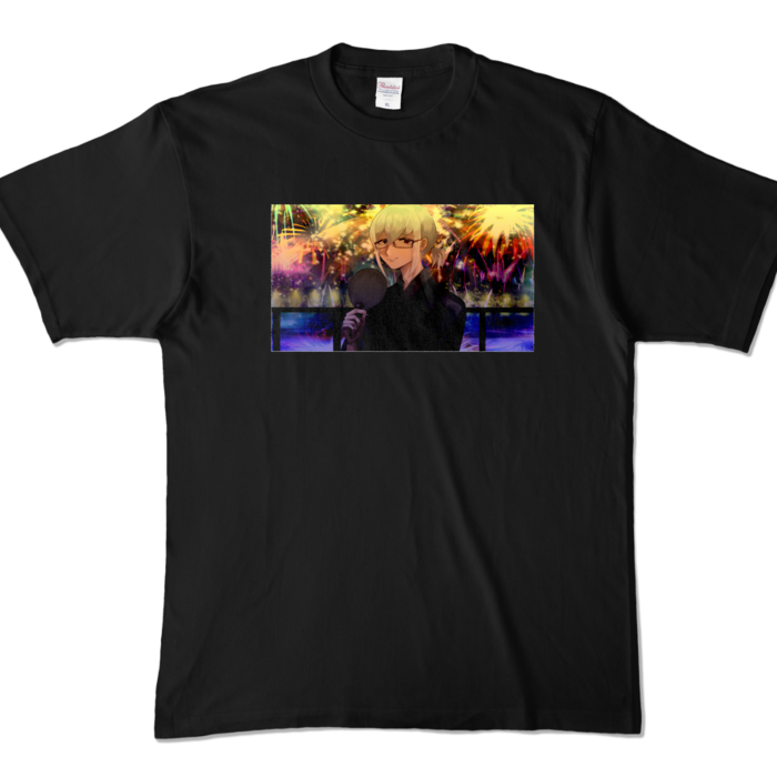 カラーTシャツ - XL - ブラック (濃色)