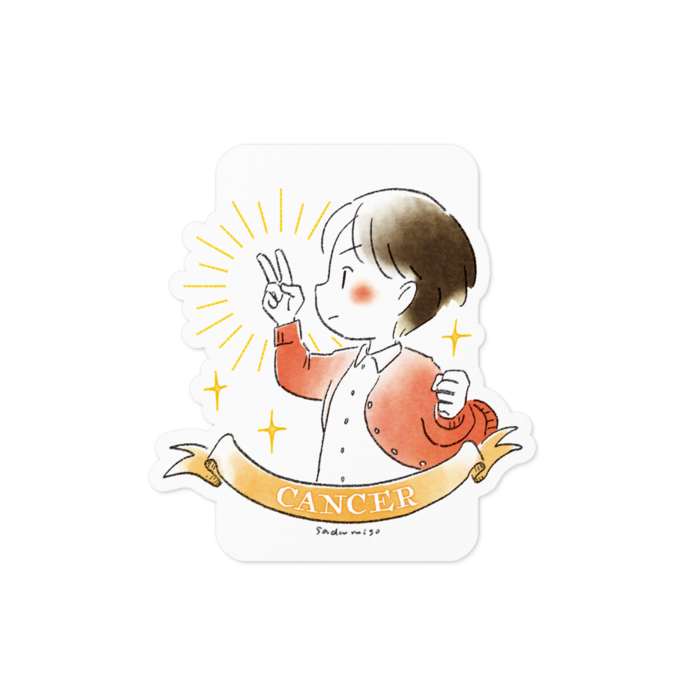 ステッカー - 100 x 100 (mm)