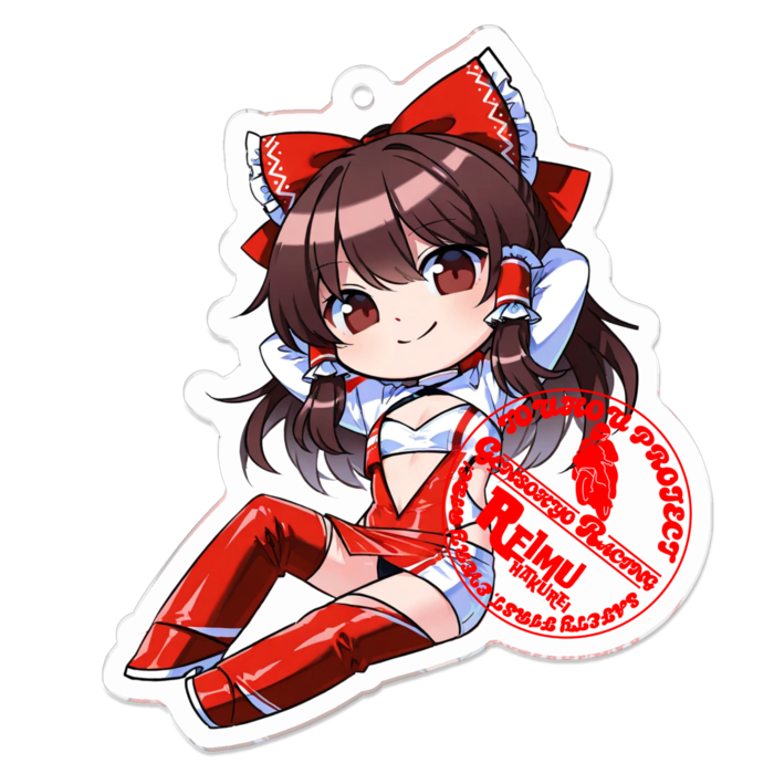 アクリルキーホルダー - 70 x 70 (mm)