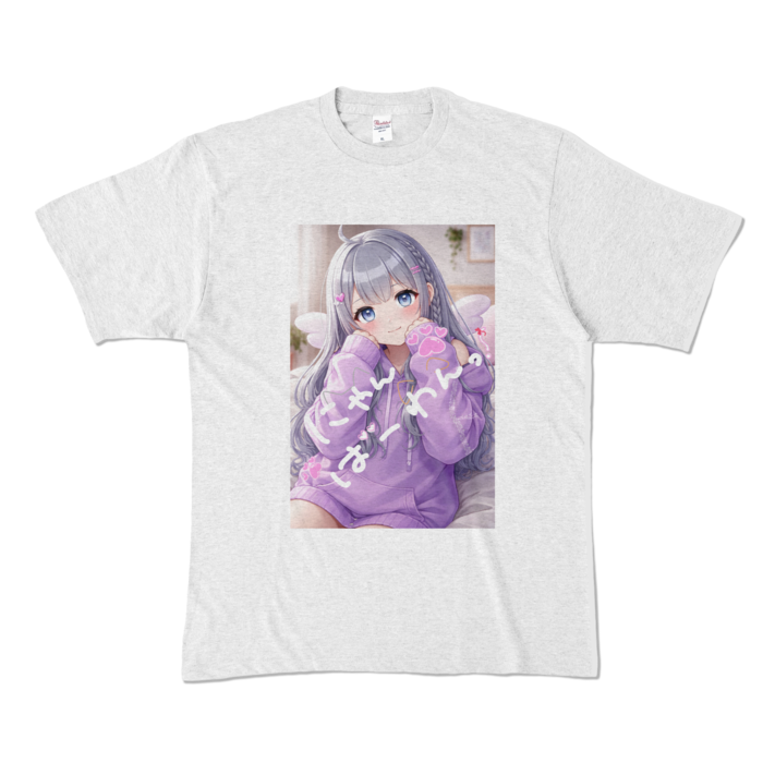 カラーTシャツ - XL - アッシュ (淡色)