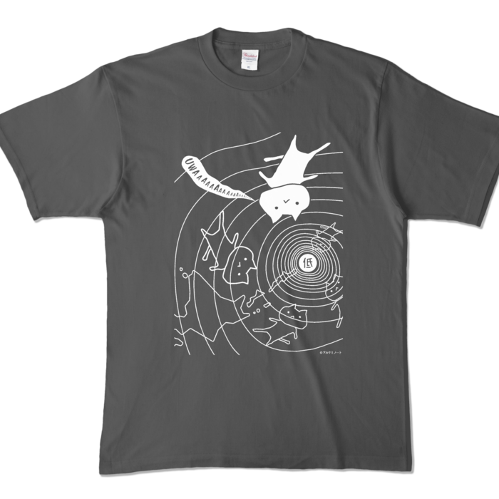 カラーTシャツ - XL - チャコール (濃色)