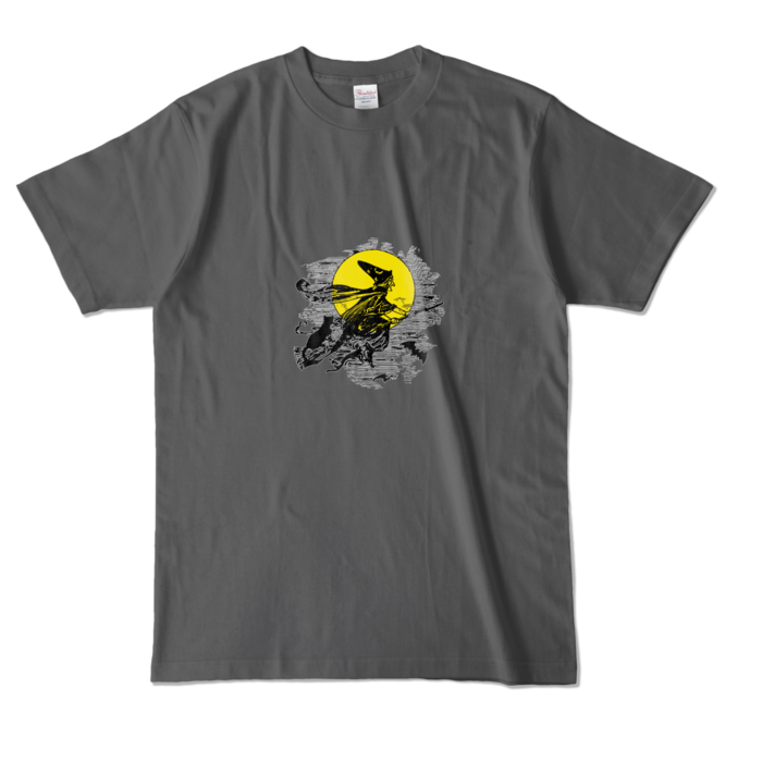 カラーTシャツ - L - チャコール (濃色)