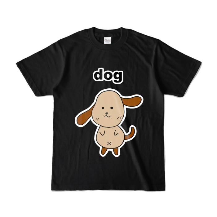 カラーTシャツ - S - ブラック (濃色)