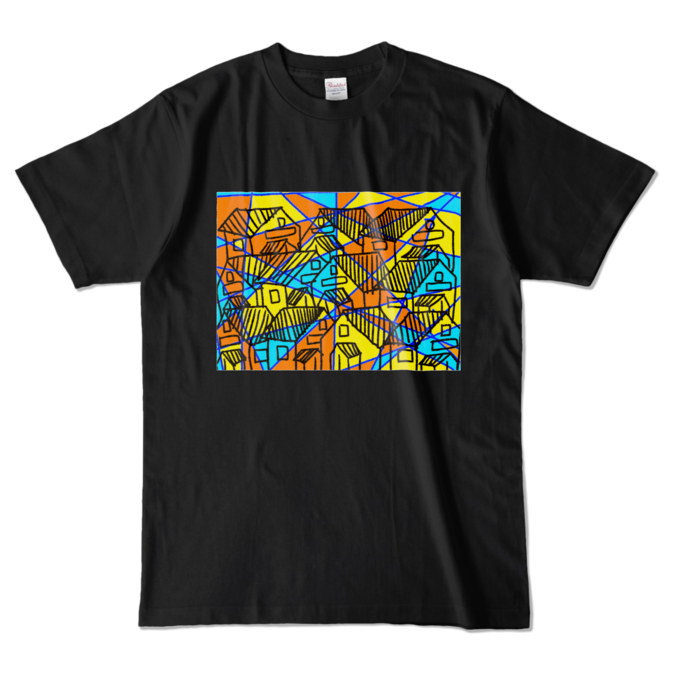 カラーTシャツ - L - ブラック (濃色)