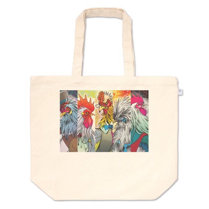 トートバッグ - L - プリント面積中