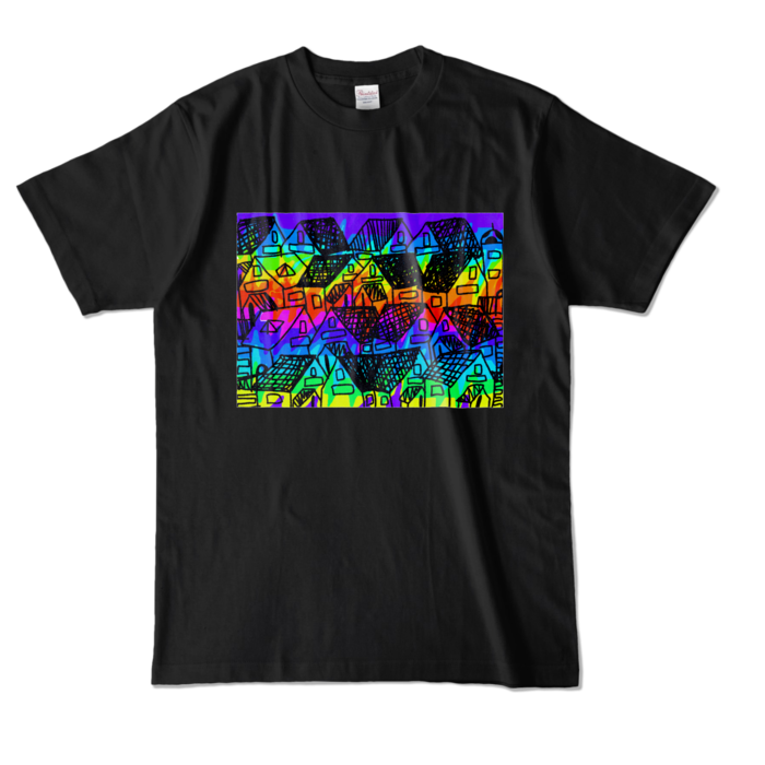 カラーTシャツ - L - ブラック (濃色)