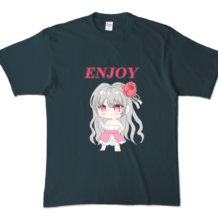 カラーTシャツ - XL - デニム (濃色)