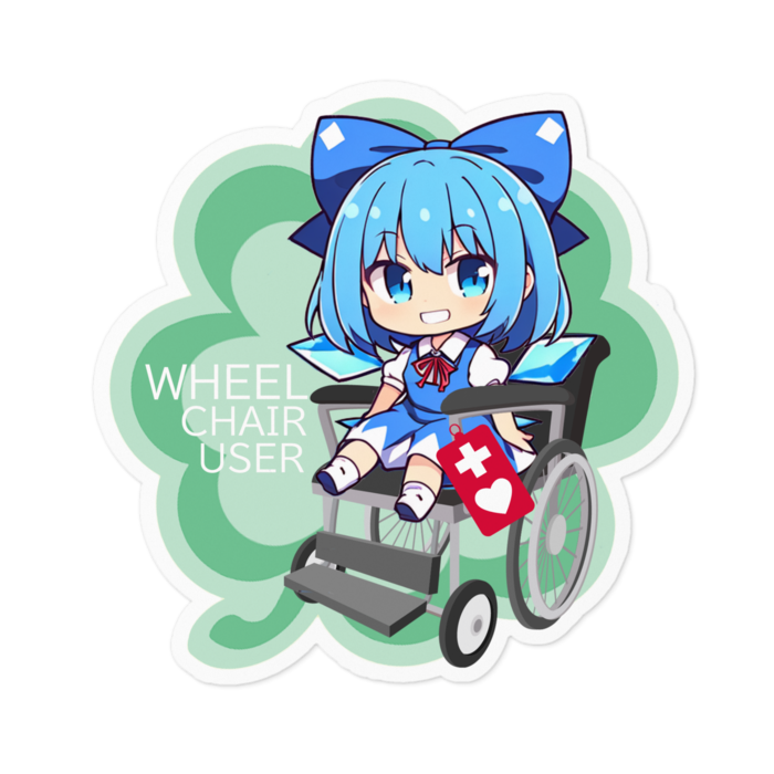 ステッカー - 100 x 100 (mm)