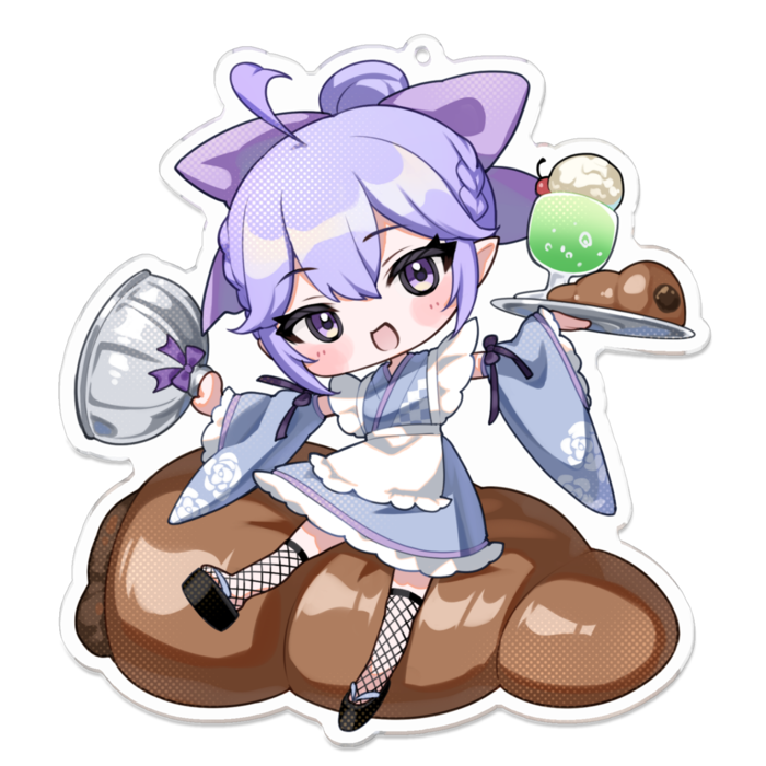 アクリルキーホルダー - 100 x 100 (mm)