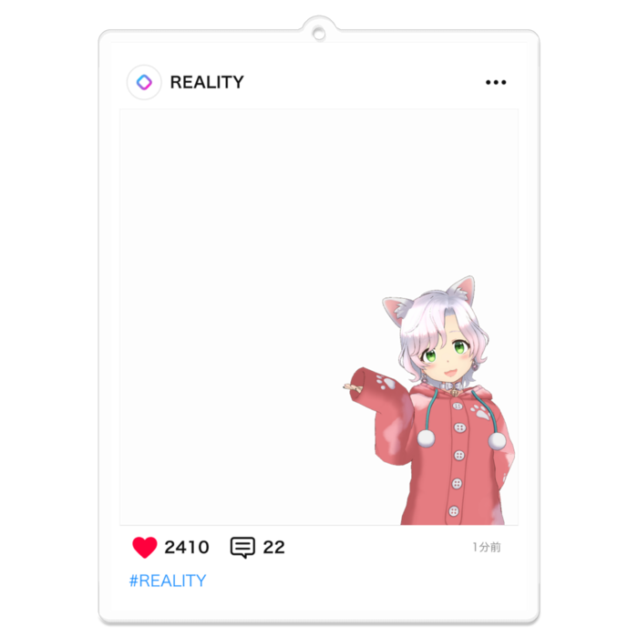 アクリルキーホルダー - 100 x 100 (mm)