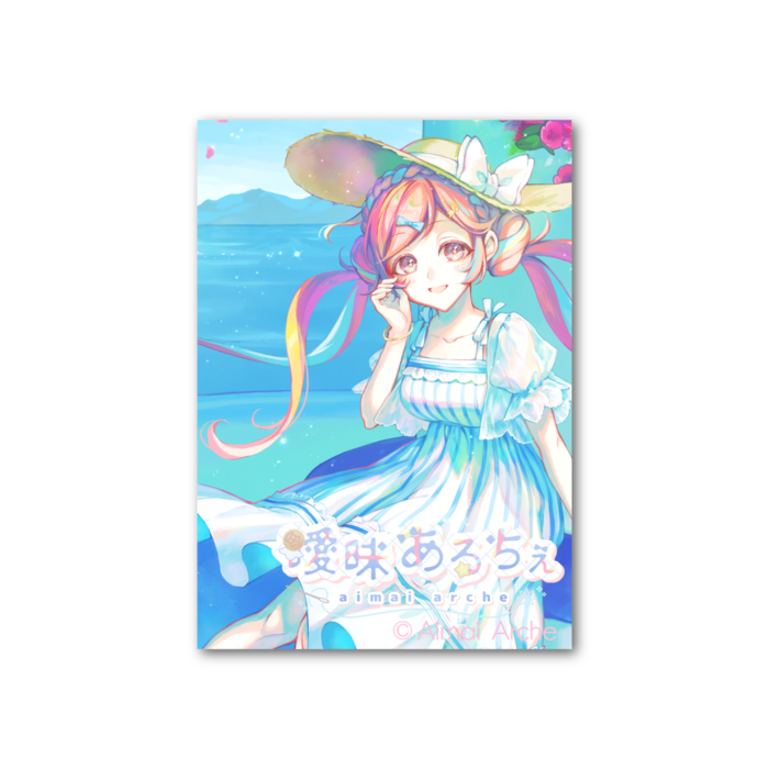 フォト風カード - 縦 - 片面