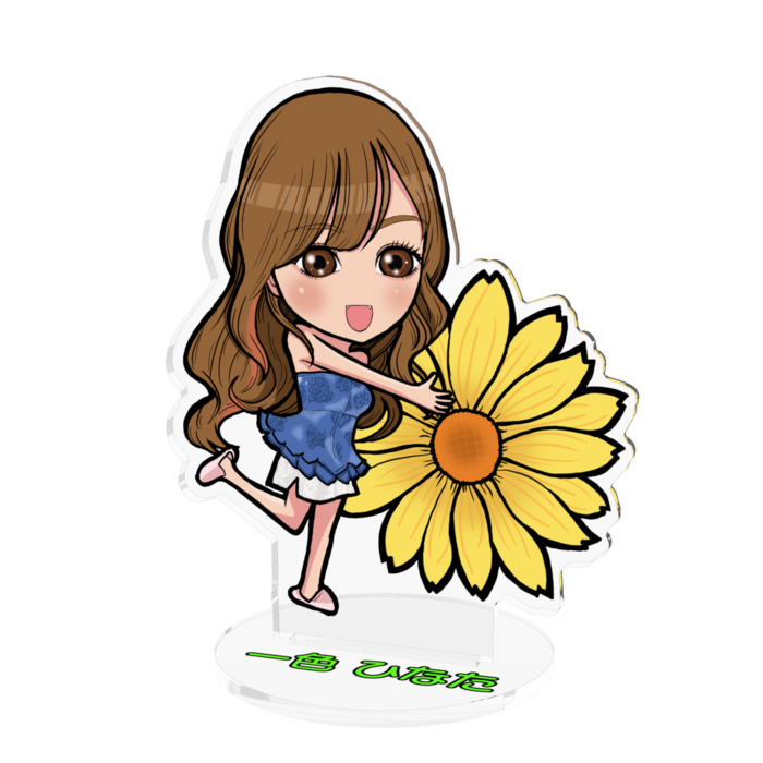 アクリルフィギュア - 100x100mm