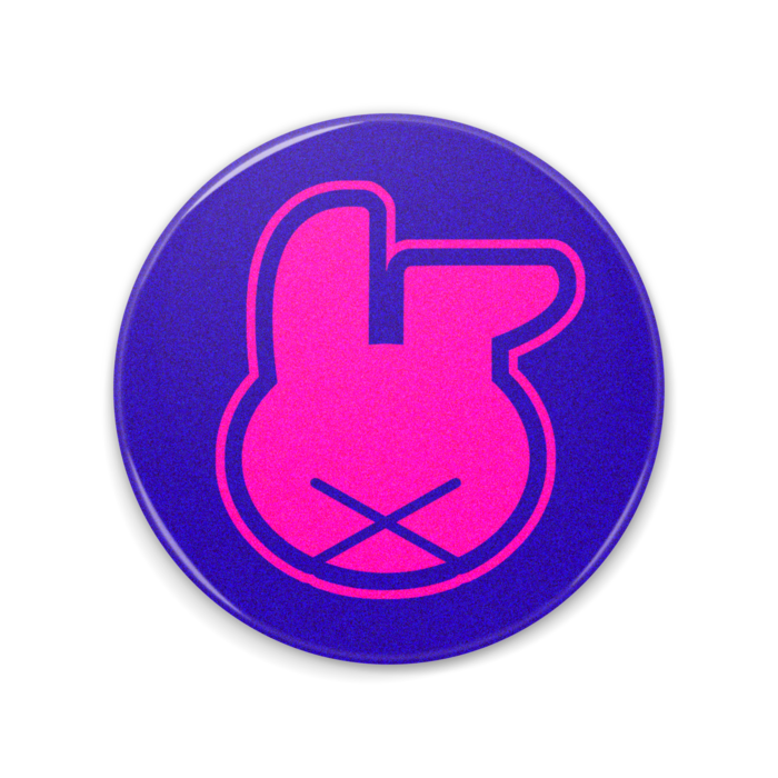 BUNNY stamp mirror - 75mm