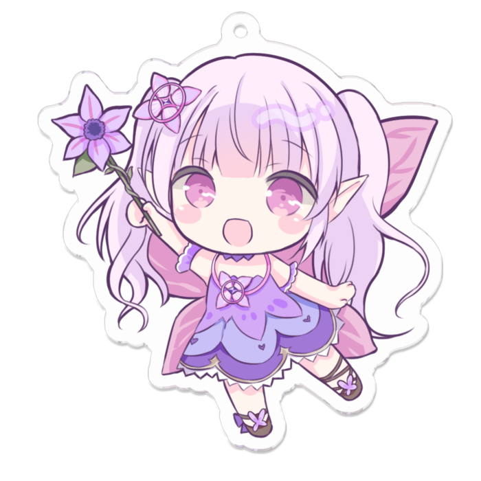 アクリルキーホルダー - 70 x 70 (mm)