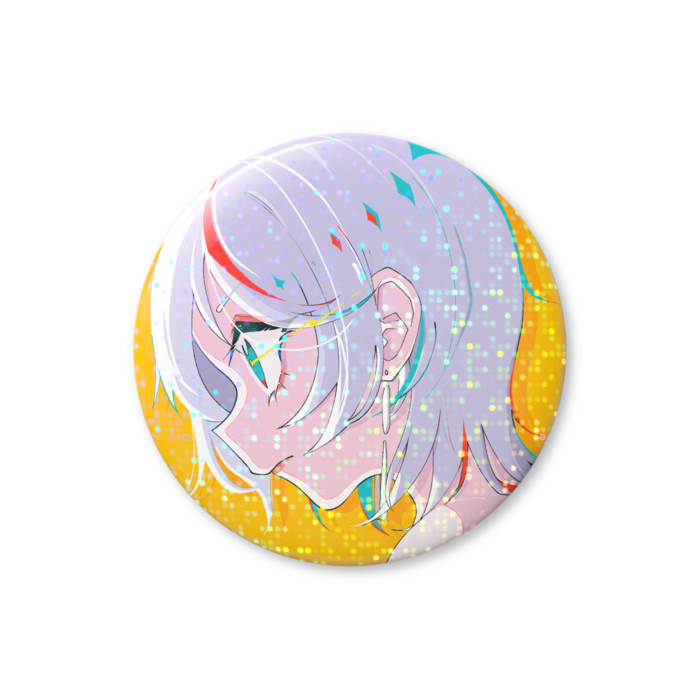 ホログラム缶バッジ - 56mm