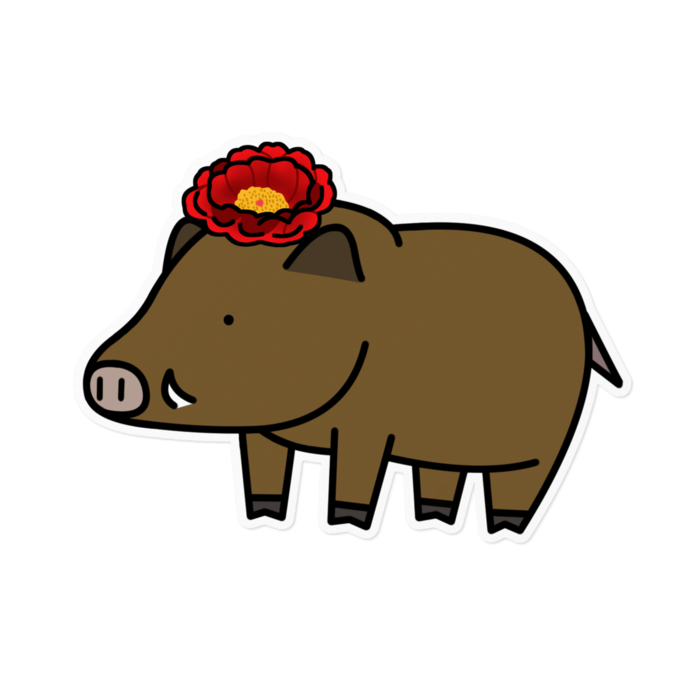 ステッカー - 160 x 160 (mm)