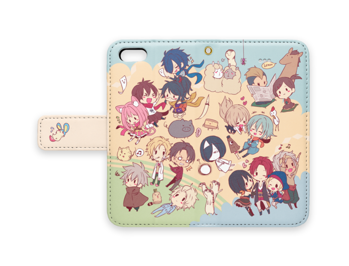 手帳型iPhoneケース - iPhone 5 / 5s / SE - ストラップ穴 あり