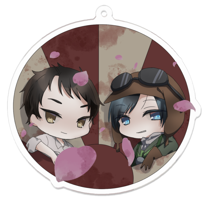 アクリルキーホルダー - 70 x 70 (mm)