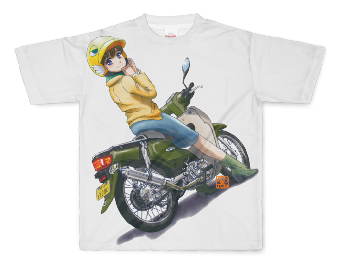 フルグラフィックTシャツ - L - 正面印刷のみ