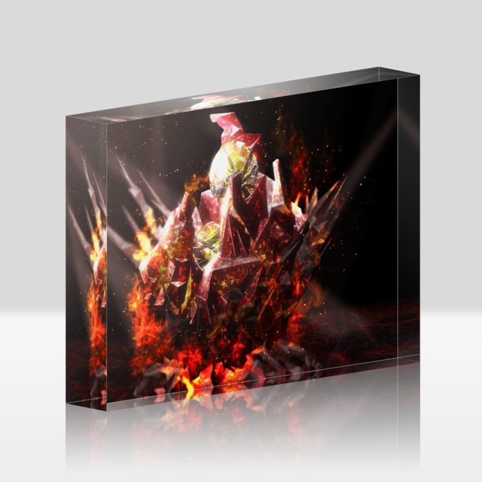 アクリルブロック - 148x100mm