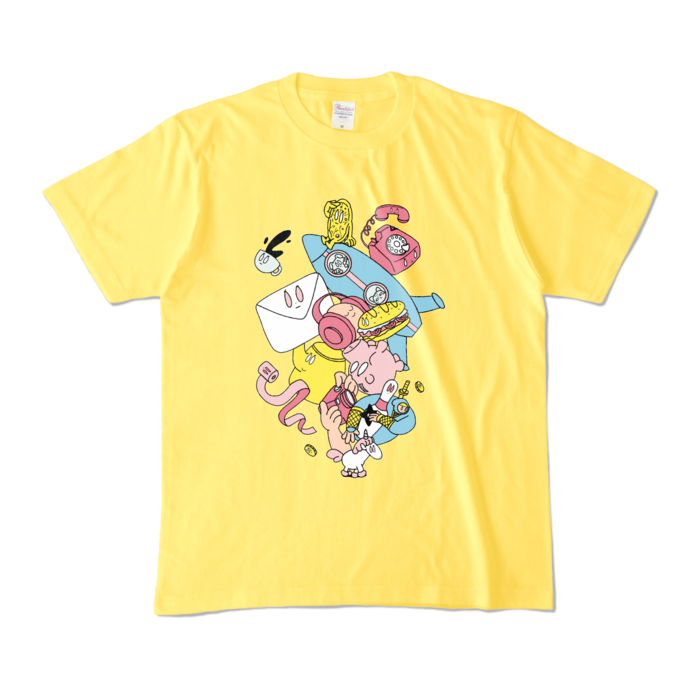 カラーTシャツ - M - イエロー (濃色)