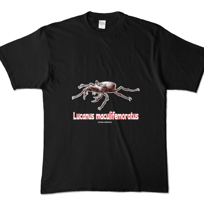 カラーTシャツ - XL - ブラック (濃色)