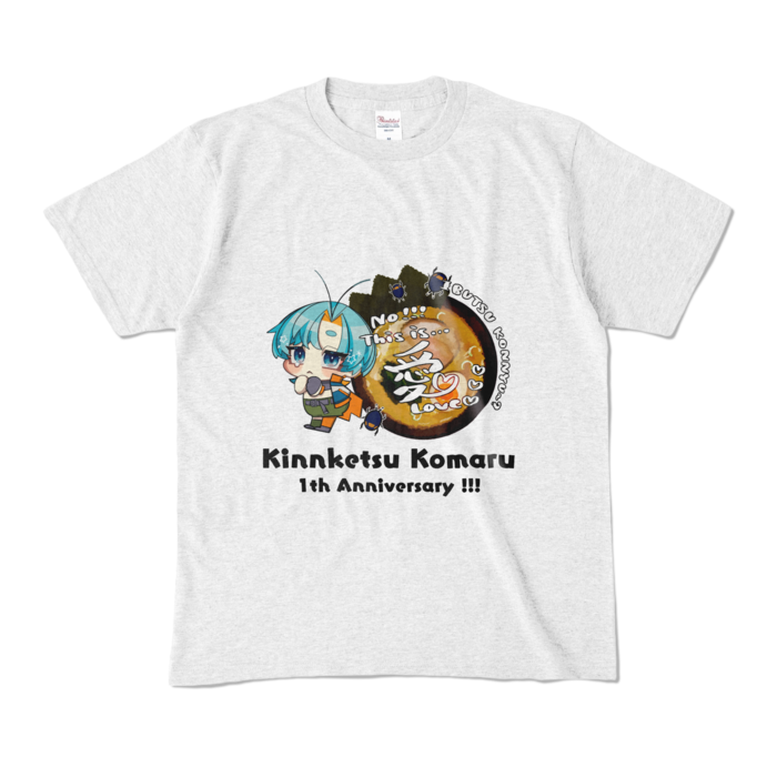 カラーTシャツ - M - アッシュ (淡色)