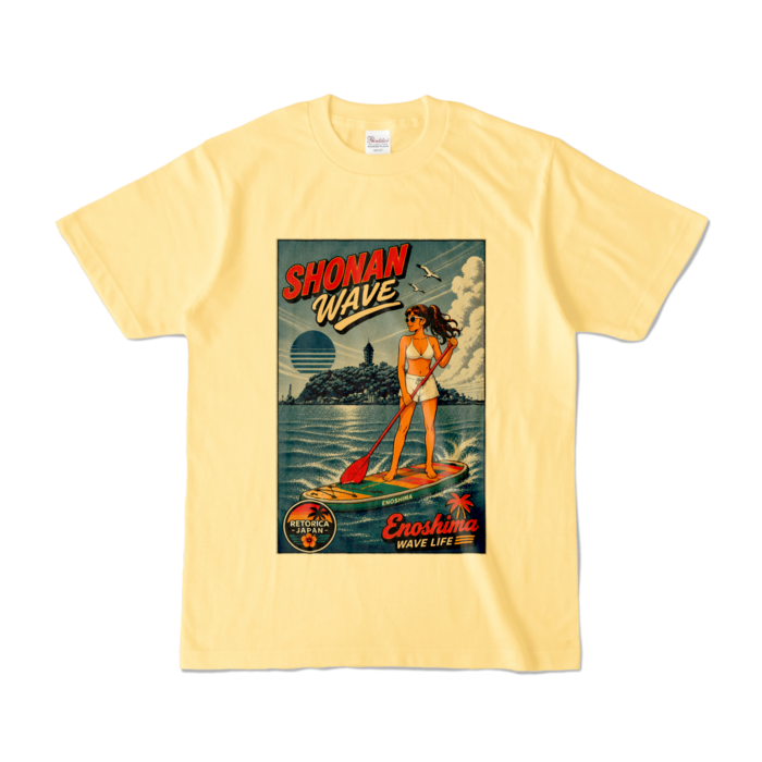 カラーTシャツ - S - ライトイエロー (淡色)