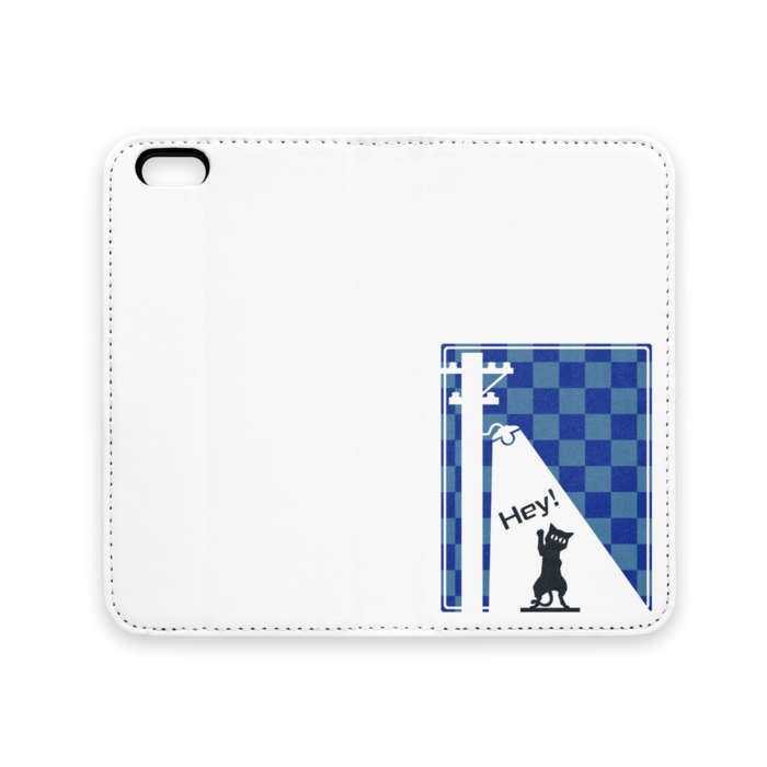 手帳型iPhoneケース(ベルトなし) - iPhone 6 / 6s - ストラップ穴 なし