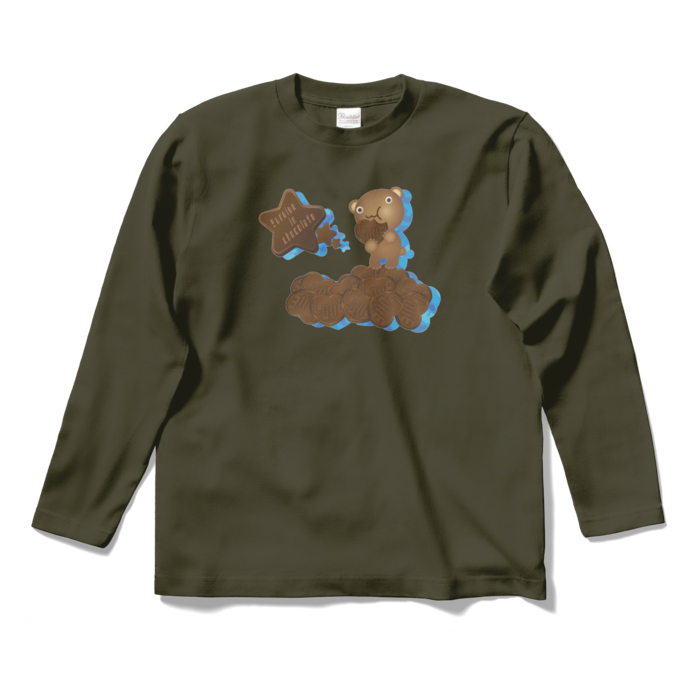 ロングスリーブTシャツ - S - アーミーグリーン