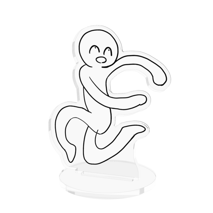 アクリルフィギュア - 70x70mm