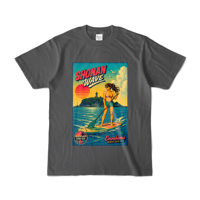 カラーTシャツ - S - チャコール (濃色)