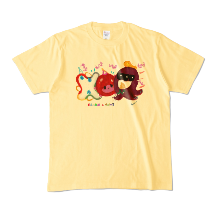 カラーTシャツ - M - ライトイエロー (淡色)