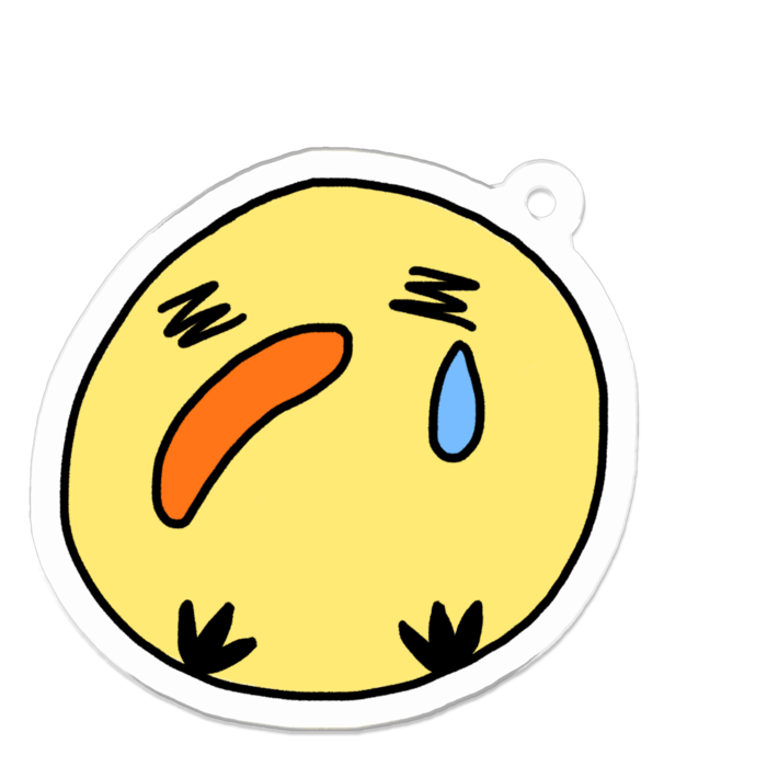 シクシク次男 アクリルキーホルダー 