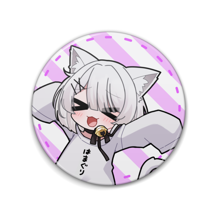 缶バッジ - ぴょん( Jump ) - 76mm