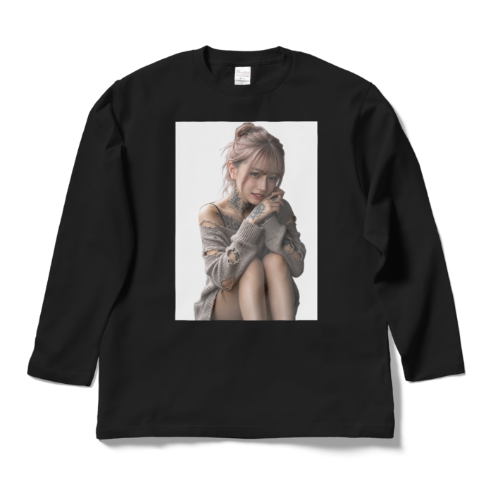 ロングスリーブTシャツ - L - ブラック