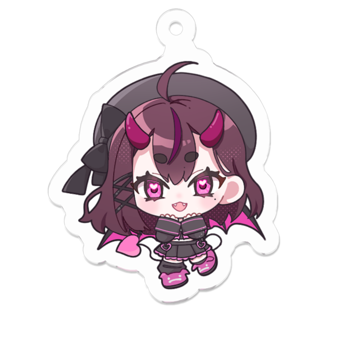 アクリルキーホルダー - 50 x 50 (mm)