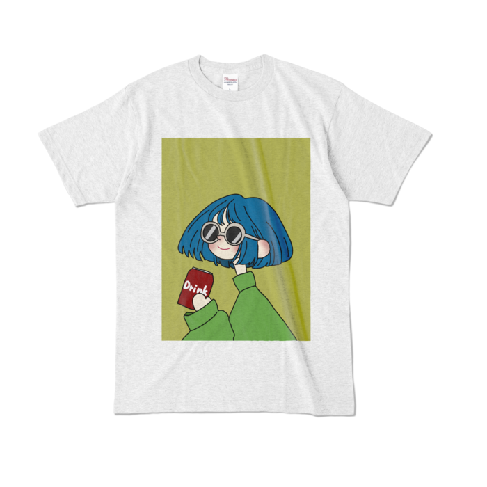 カラーTシャツ - L - アッシュ （淡色）