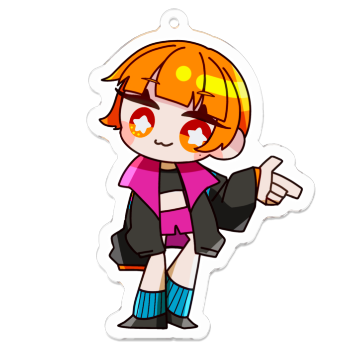 アクリルキーホルダー - 70 x 70 (mm)