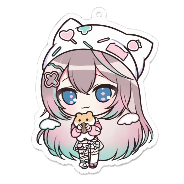 アクリルキーホルダー - 70 x 70 (mm)