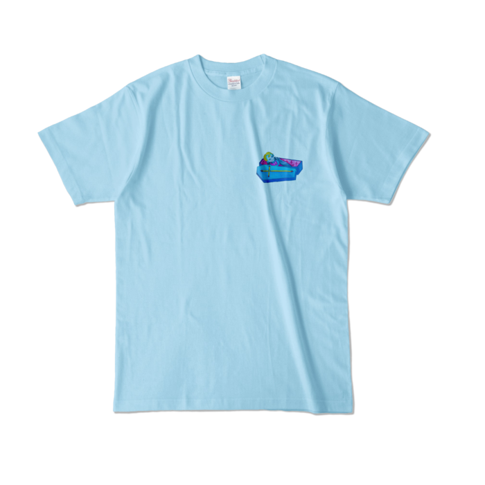 カラーTシャツ - L - ライトブルー (淡色)
