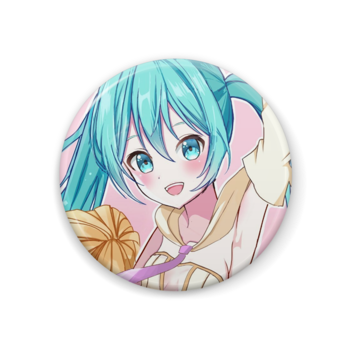 初音ミク　缶バッジ - 44mm