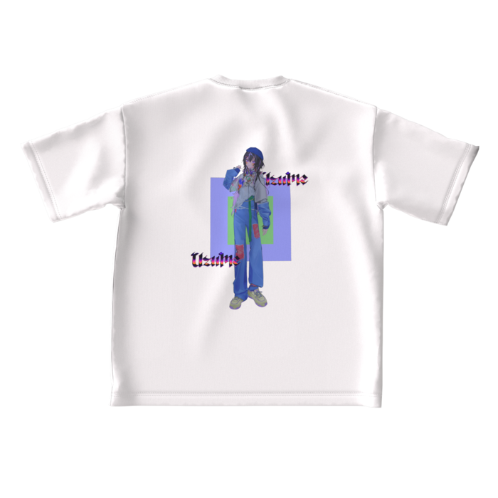 ビッグシルエットTシャツ - L - 背面