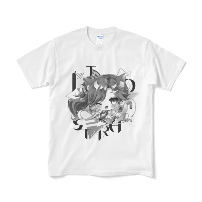 白Tシャツ(モノクロ)M