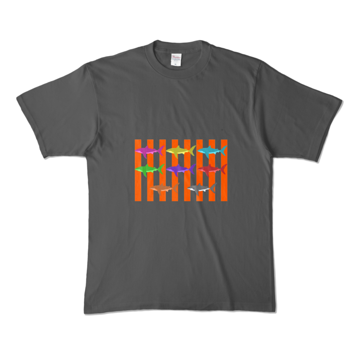 (オレンジ) - XL - チャコール (濃色)(4)