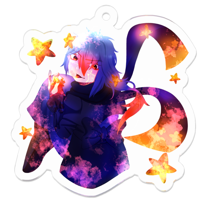 アクリルキーホルダー - 50 x 50 (mm)