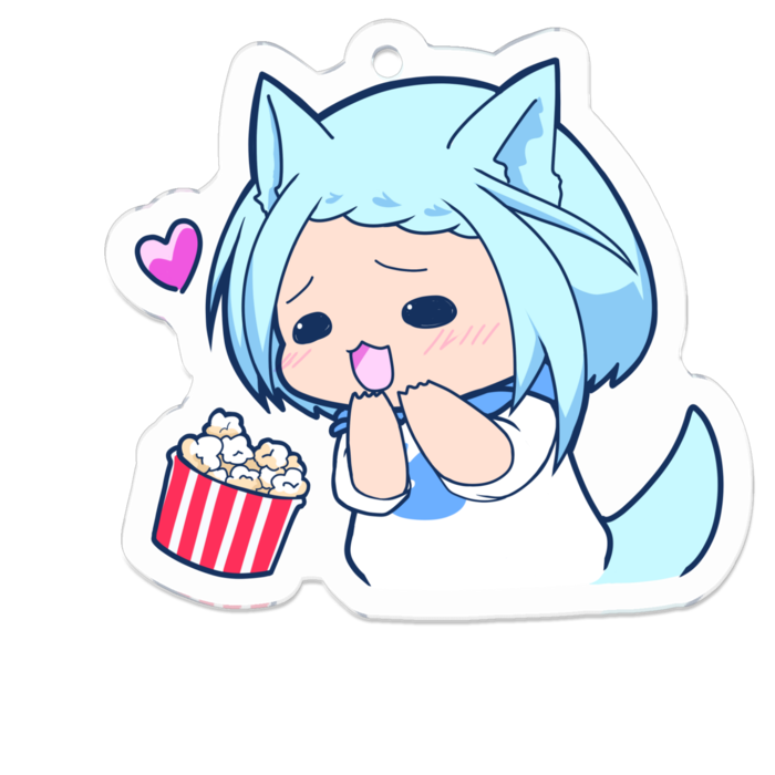 アクリルキーホルダー（コーティング） - 50 x 50 (mm)