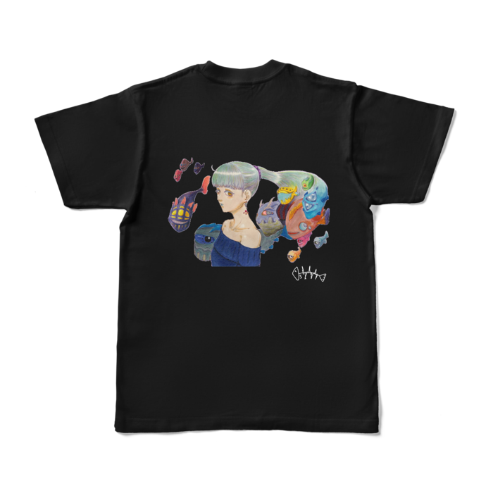 カラーTシャツ - S - ブラック (濃色)